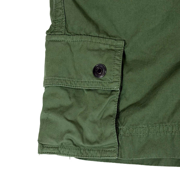 J Crew Weathered Olive Green City Fit Broken In Chino Classic Twill Shorts Sz 10 - Picture 4 of 11